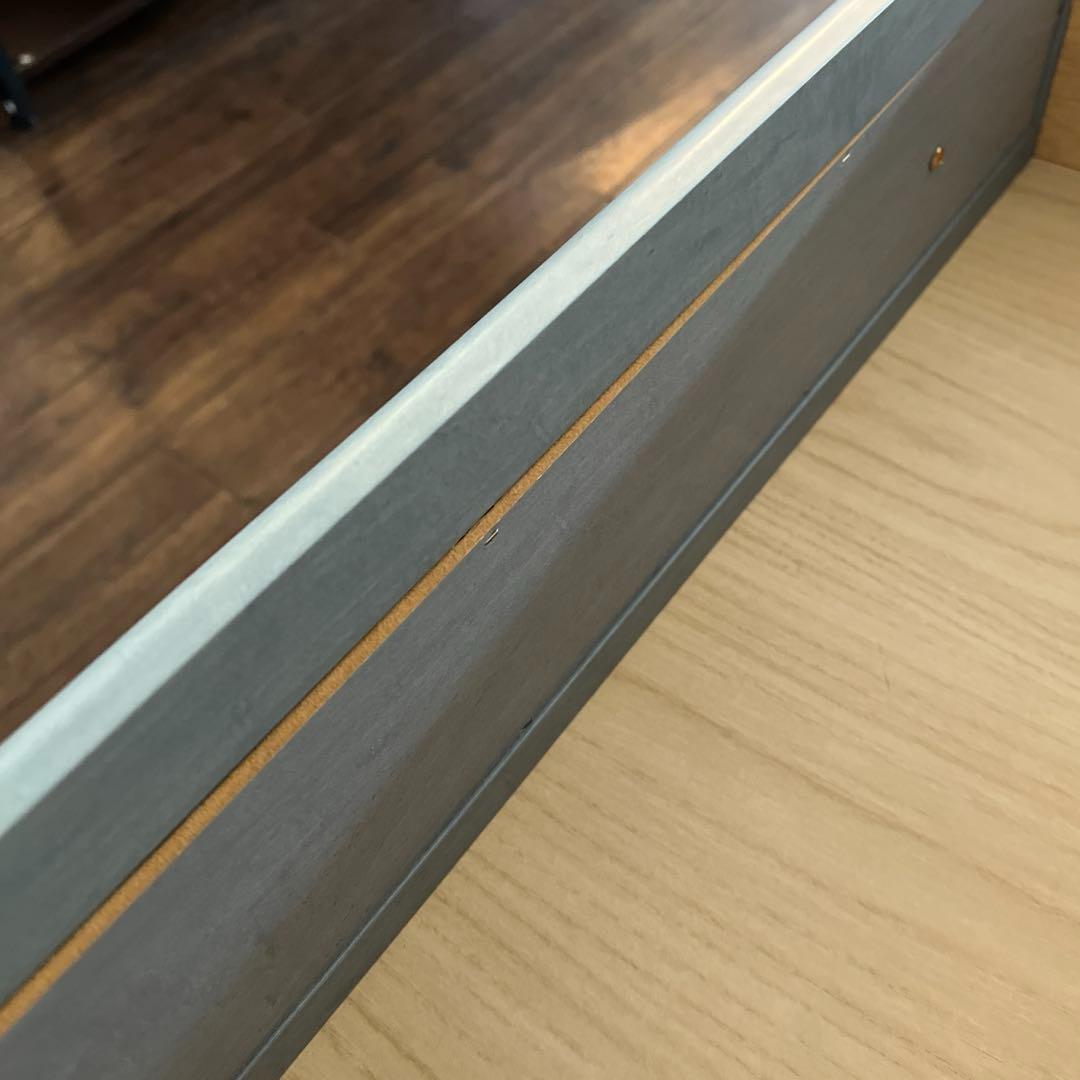 k044 ブルーの引き出しが可愛らしい5段チェスト 洋服たんす 天然木の引き出し