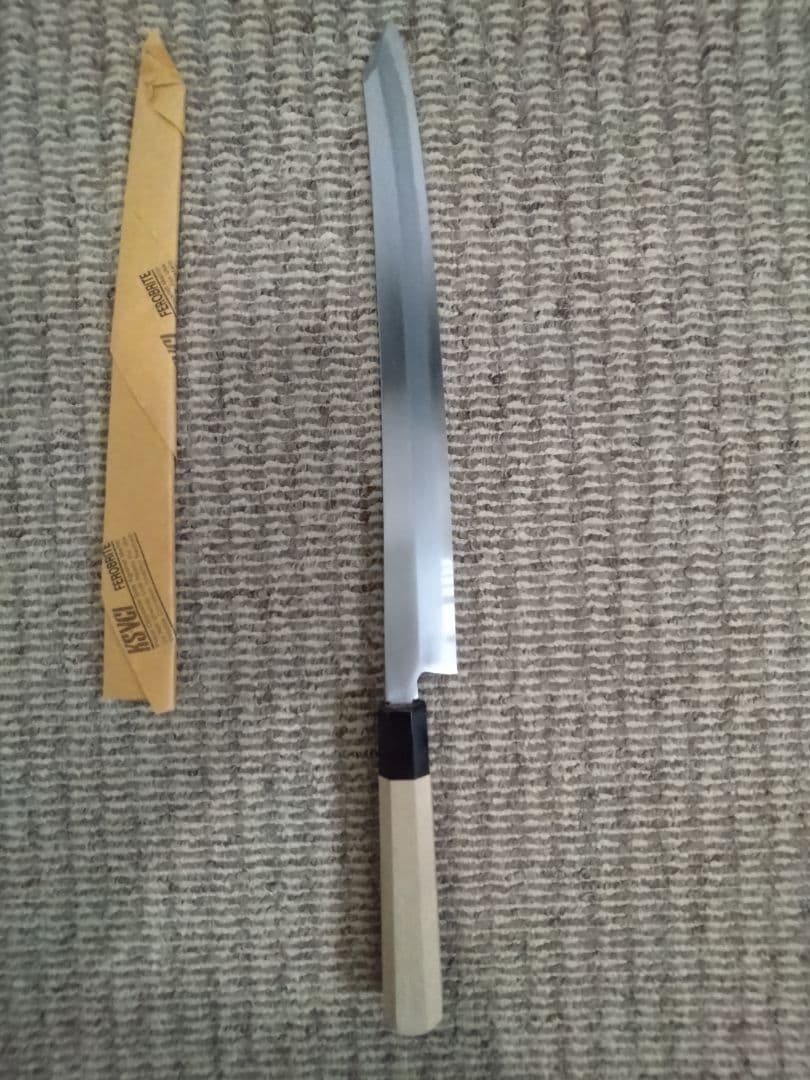 柳切り付け　尺2　青鋼