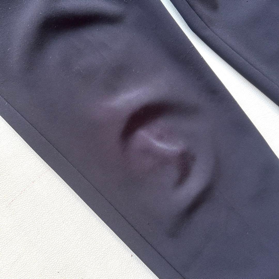 034GLR21AW手洗可防皺ストレッチテーラードジャケットパンツスーツ38紺色