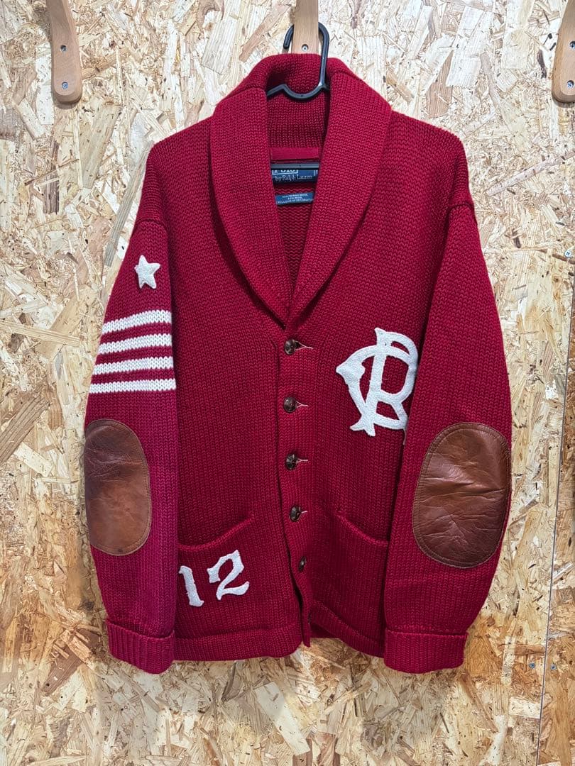 90s ポロ バイ ラルフローレン　ショールカラー　カーディガン　美品