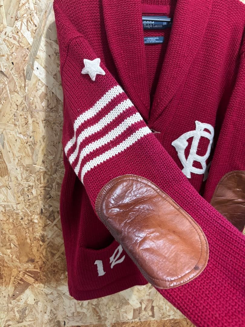 90s ポロ バイ ラルフローレン　ショールカラー　カーディガン　美品