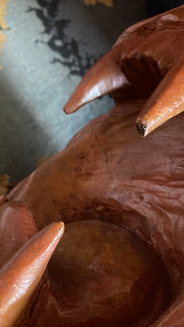 【縁起物！レア商品】虎　一刀彫り　全長120センチ 大型