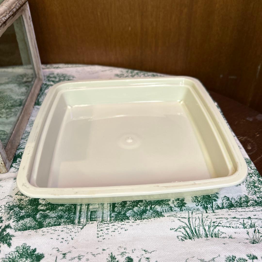 極めて貴重 ワンダーデコールホワイトアイアンヴィクトリアン様式ガーデンクロッシュ