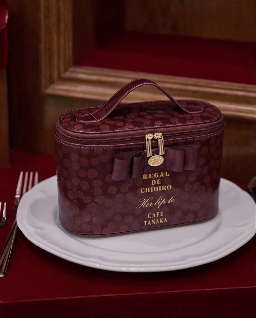 カフェタナカ × Her lip to Vanity Pouch