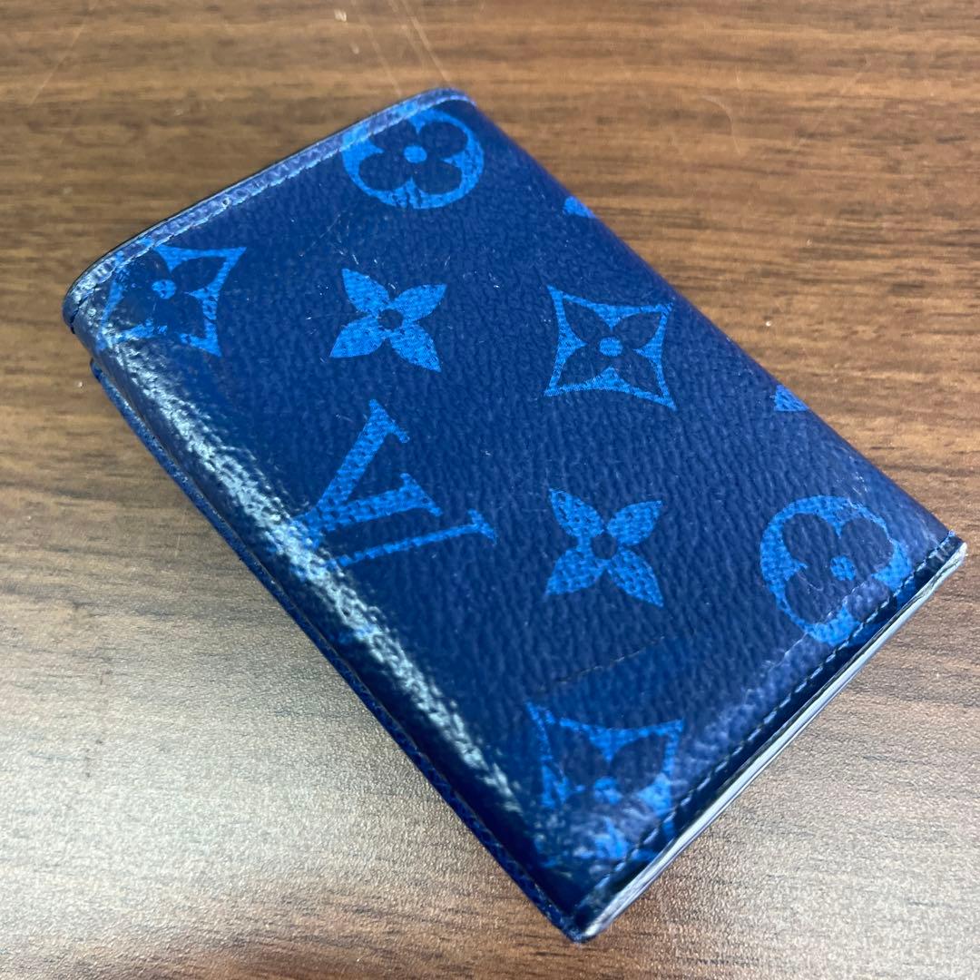 訳あり　ヴィトン　ディスカバリー　コンパクト　ウォレット　タイガラマ　ボタン