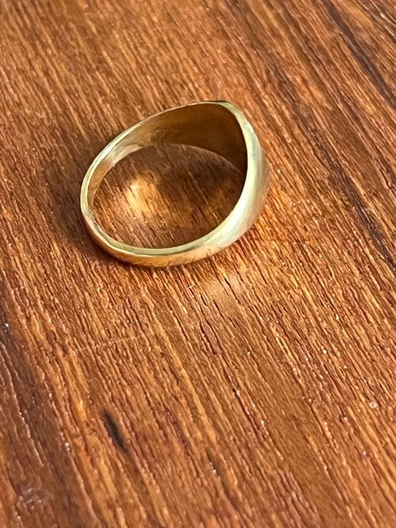 【在庫ラスト】ヴィンテージ 10K G.F シグネットリング 9.5号 US製