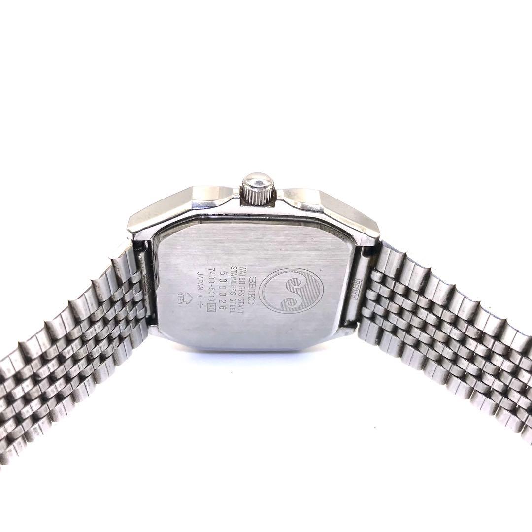 SEIKO セイコー　クロノス　オクタゴンケース　腕時計　クォーツ　メンズ　稼働