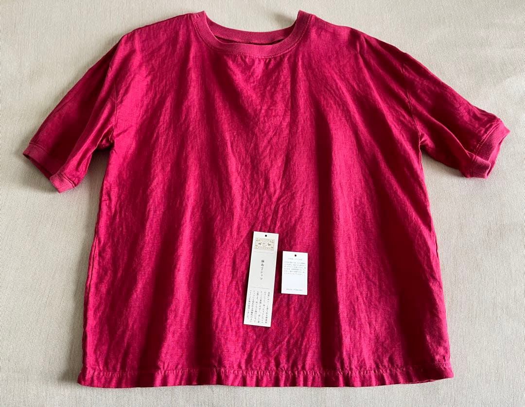 中川政七商店♦︎麻布Tシャツ♦︎レア♦︎牡丹