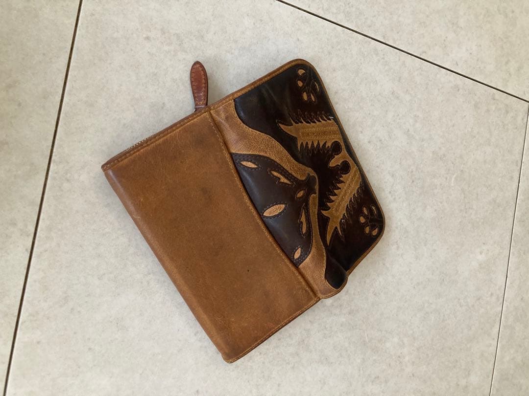 ラルフローレン RALPH LAUREN RRL 長財布 ハンドメイド