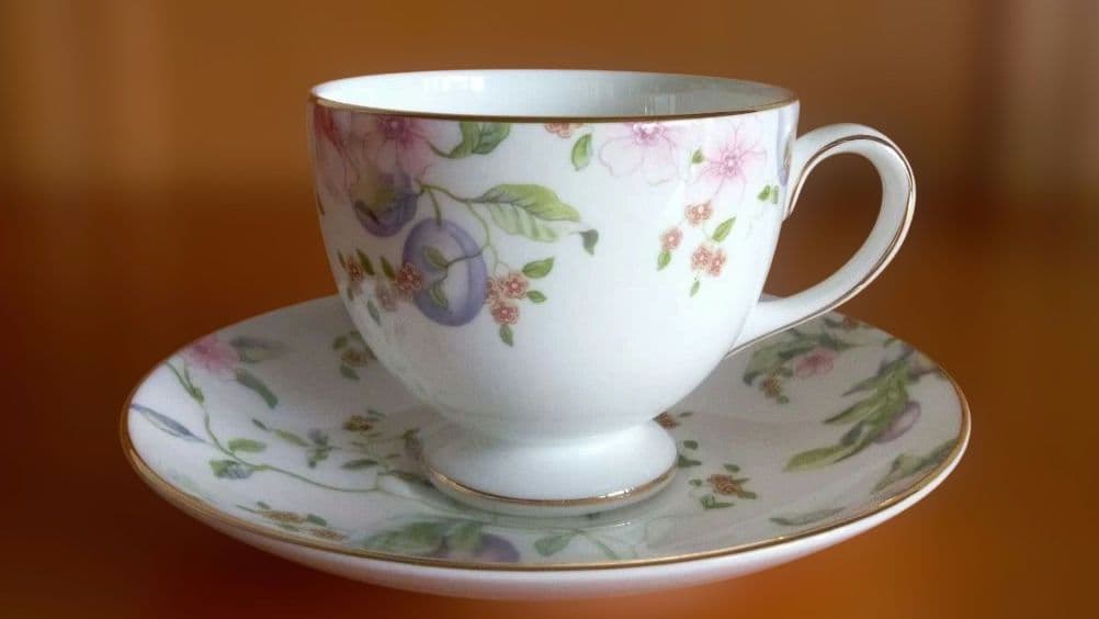 【未使用品】ウェッジウッド スウィートピオニー 200周年記念限定ティーセット