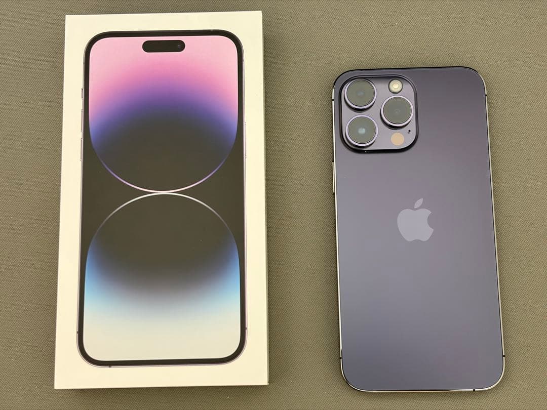 P*A様 Apple iPhone 14pro max 256GB ディープパー