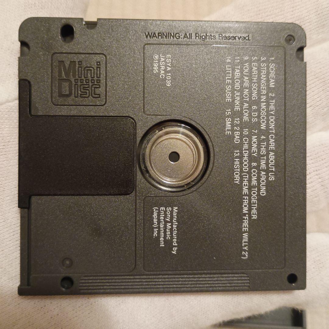 【最終値下げ】マイケル・ジャクソン　ヒストリー　2ミニディスクセット