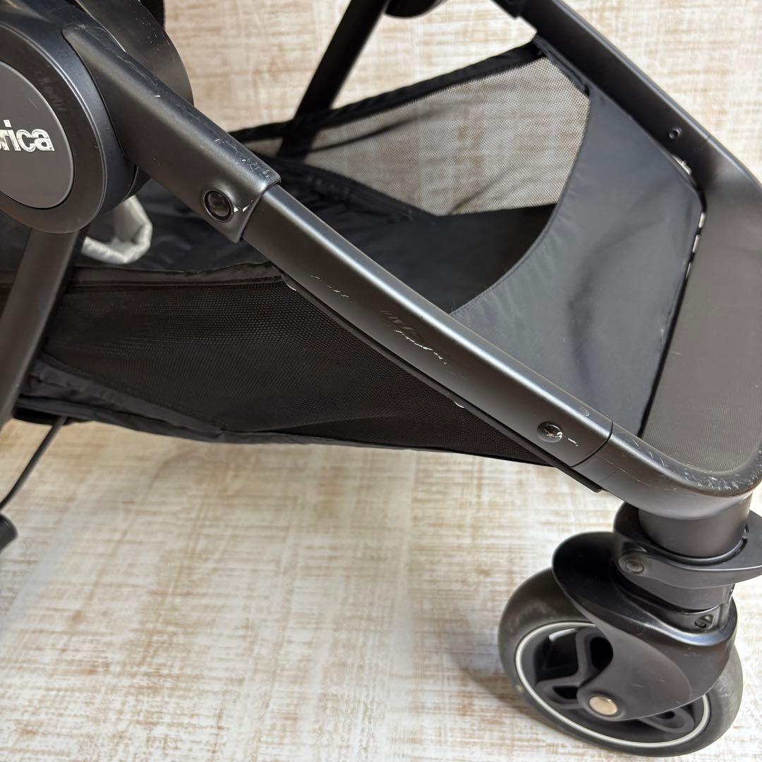 アップリカ ナノスマートプラス 折りたたみ ベビーカー コンパクト