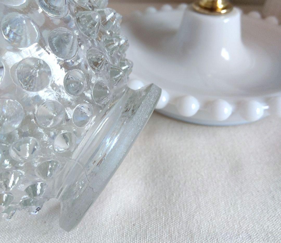 美 フェントン フレンチオパールセント クリンプシェードランプ