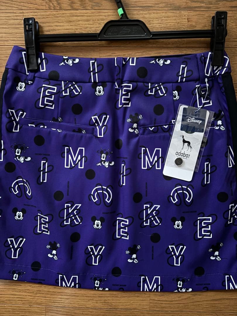 【新品】アダバット　ゴルフウェア　可愛いスカート　ミッキー　コラボ　希少
