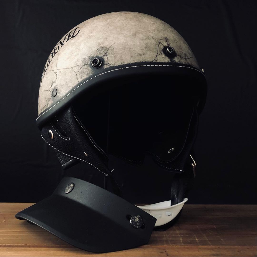 ポリスヘルメット　ショーティー　鮫（検索 BELL オーシャンビートル