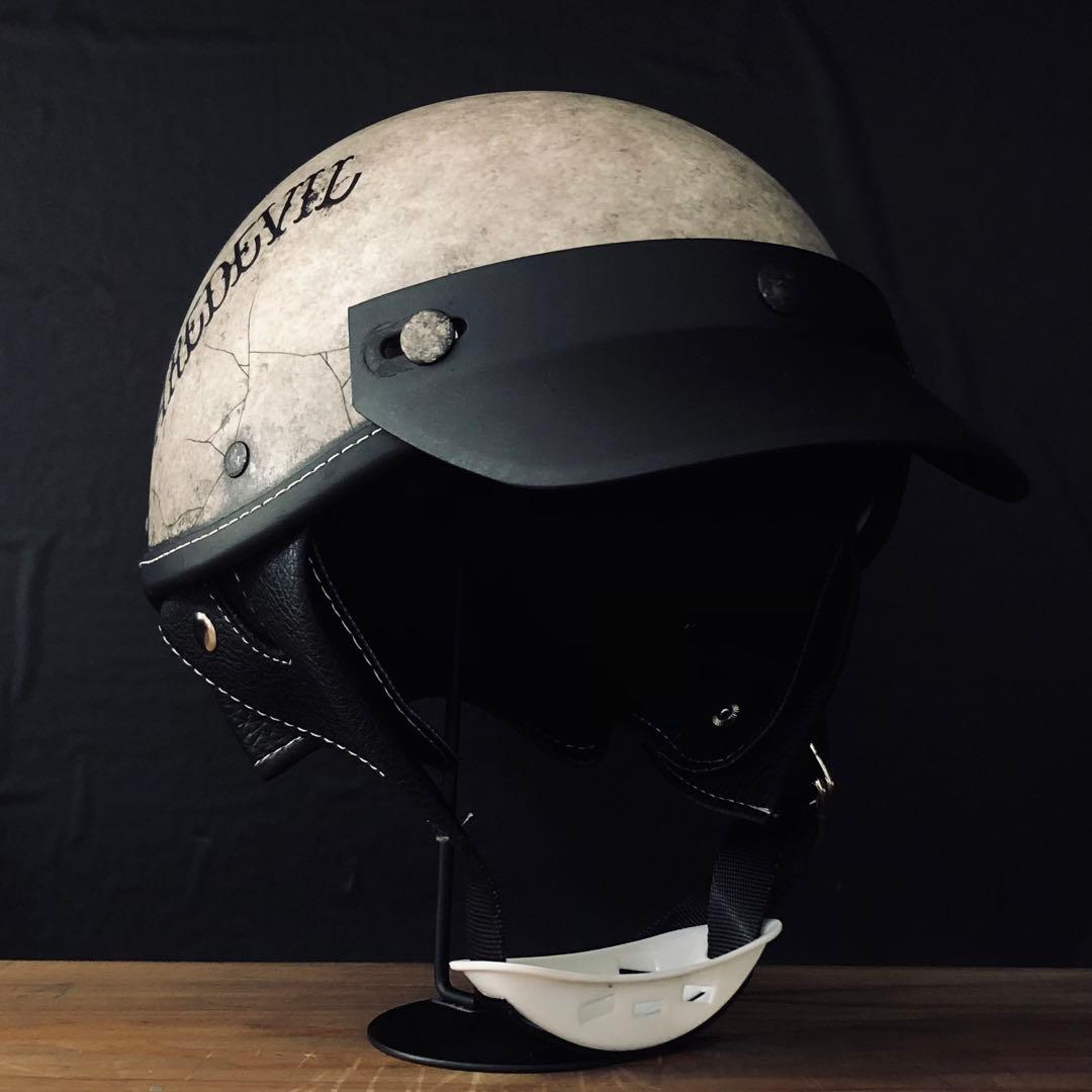 ポリスヘルメット　ショーティー　鮫（検索 BELL オーシャンビートル