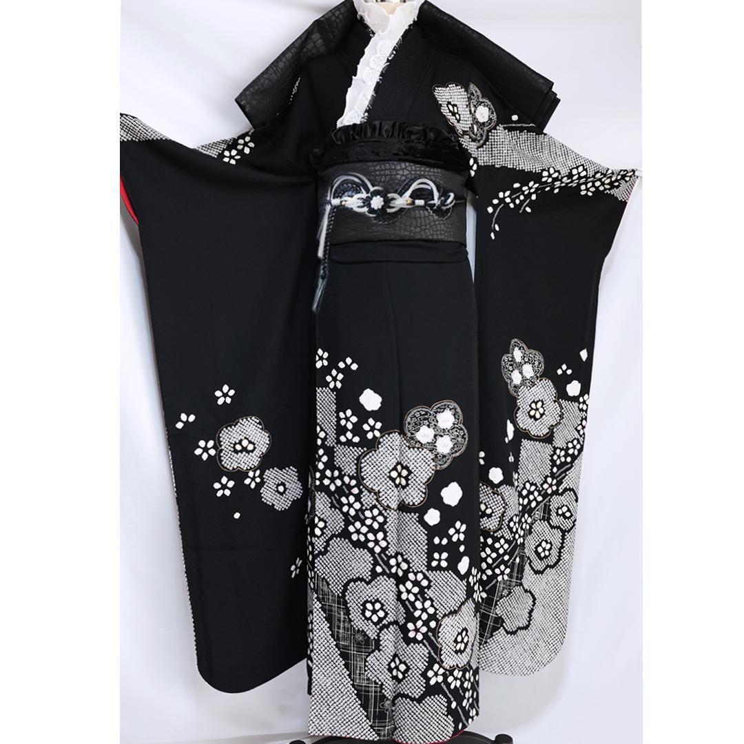 振袖7点セット帯新品173cm帯締めフルセットトールサイズ成人式CB16