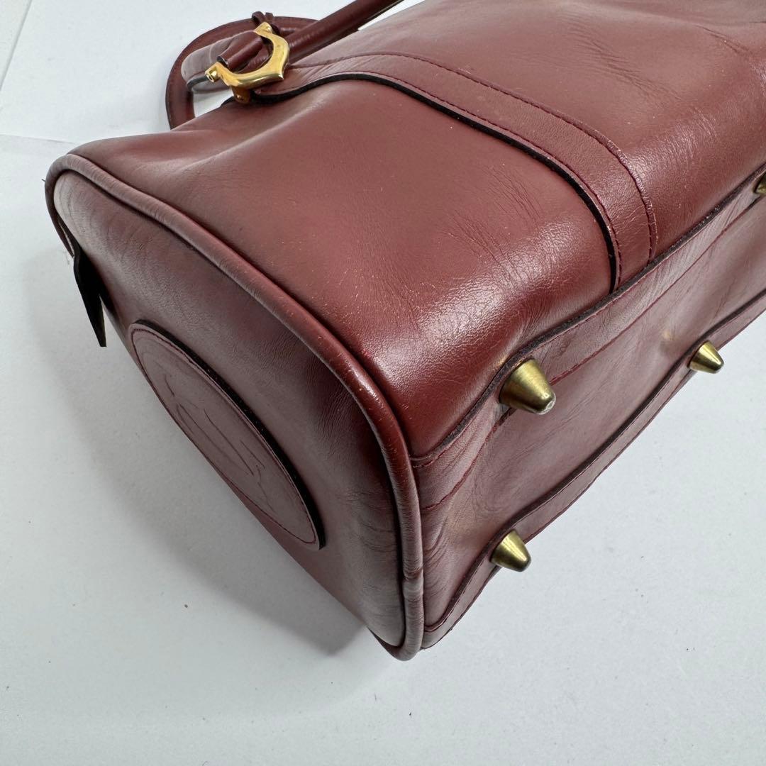 【希少✨️】カルティエ ボストンバッグ マストライン C金具