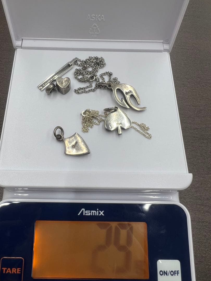 シルバー925 ネックレス ペンダント セット