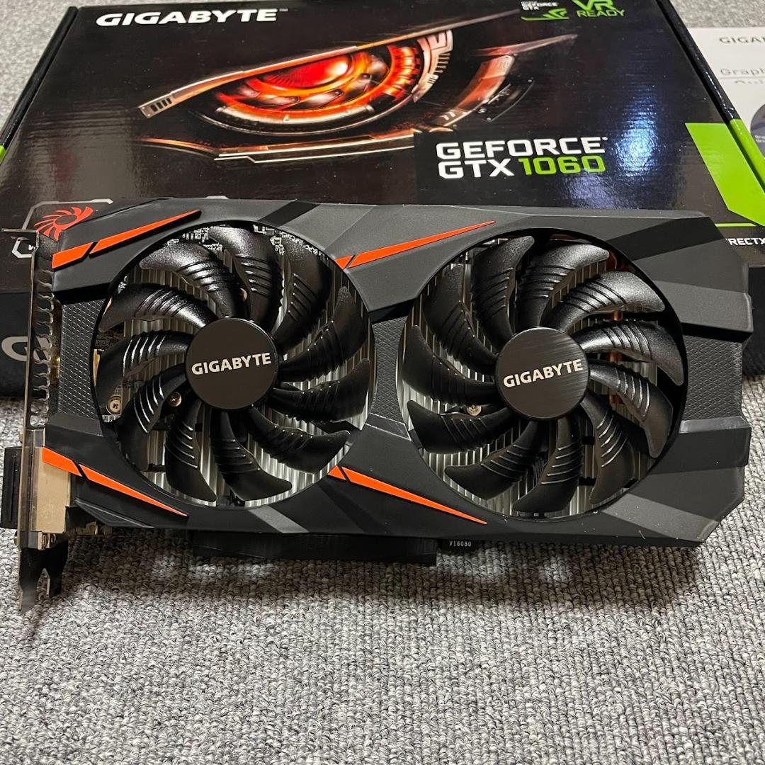 正常動作品 GIGABYTE GeForce GTX 1060 6GB