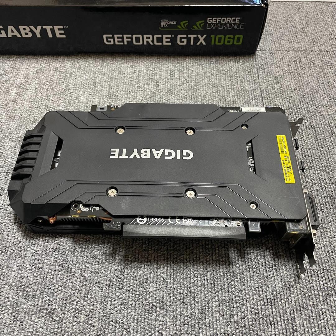 正常動作品 GIGABYTE GeForce GTX 1060 6GB