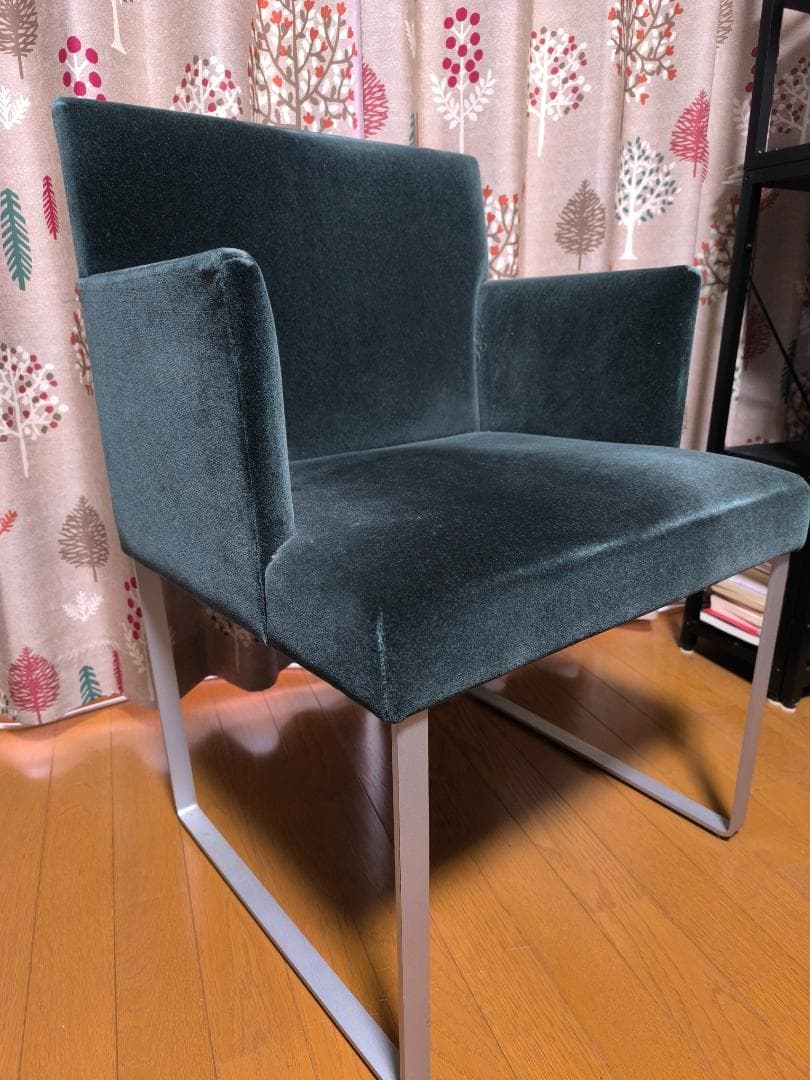 AD CORE アームチェア グリーン 緑 ファブリック 送料込み たのメル便