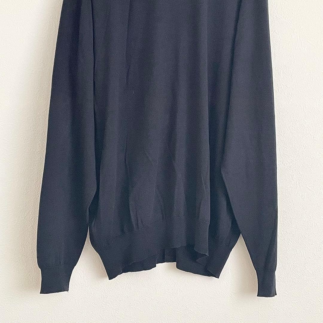 美品 XXL John Smedley コットンウールカーディガン ハイゲージ