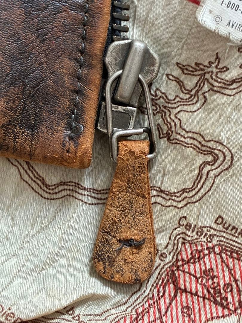 AVIREX アビレックス　レザー フライトジャケット