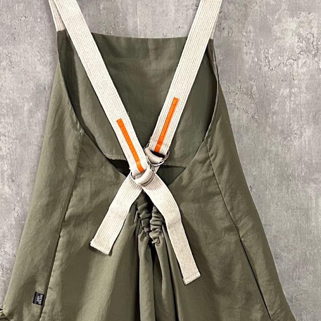 美シルエット◎ JUDDY CORN サロペットスカート日本製 裾ドロスト調節可