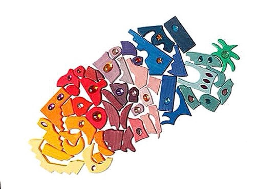 未開封新品未使用 グリムス社 スパークリングマンダラオリエント 木製おもちゃ