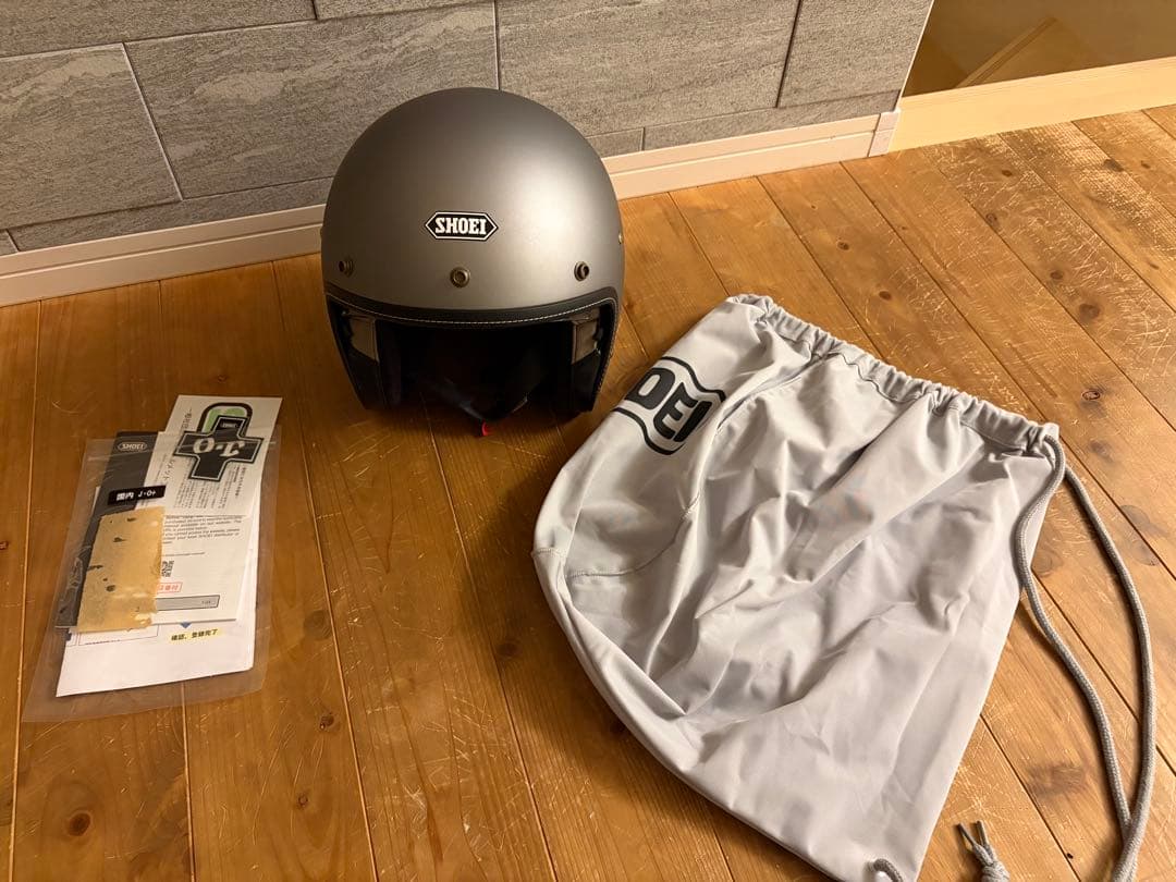 SHOEI JO+ ジェットヘルメット　ディープグレー　Lサイズ
