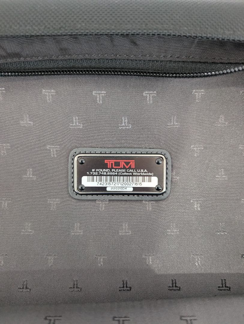 TUMIトゥミ キャリーケース ブラック 二輪キャスター 22020D4 出張