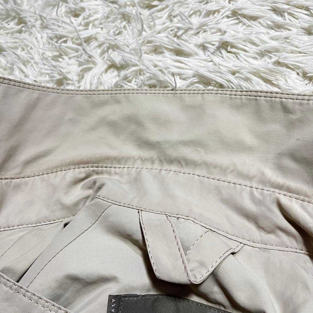 MaxMara ダブルブレスト トレンチレインロングコート　ネックガード付