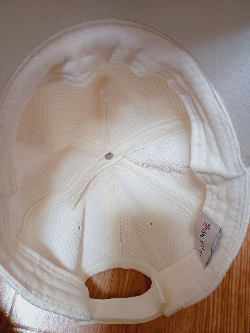 MONCLER キャップ 白 ホワイト モンクレール