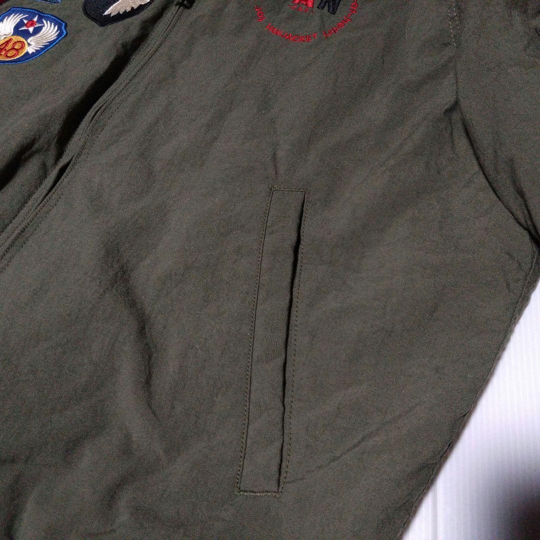 ★VANJAC　ヴァンヂャケット　エンブロイダリーMA-1／中綿入り／フルデコ★