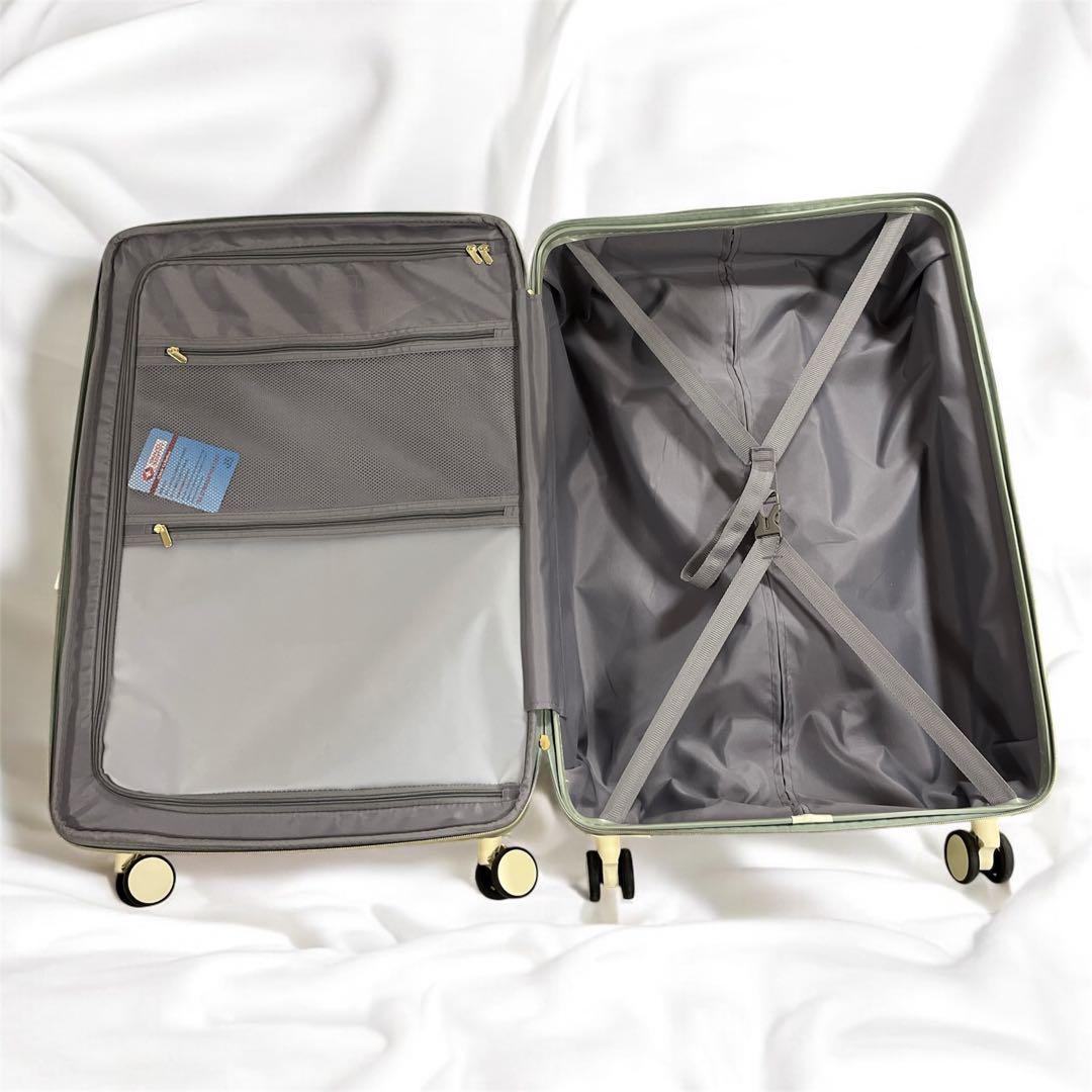 スーツケース 拡張機能付き　キャリーケース　 大容量　 TSAロック　90L