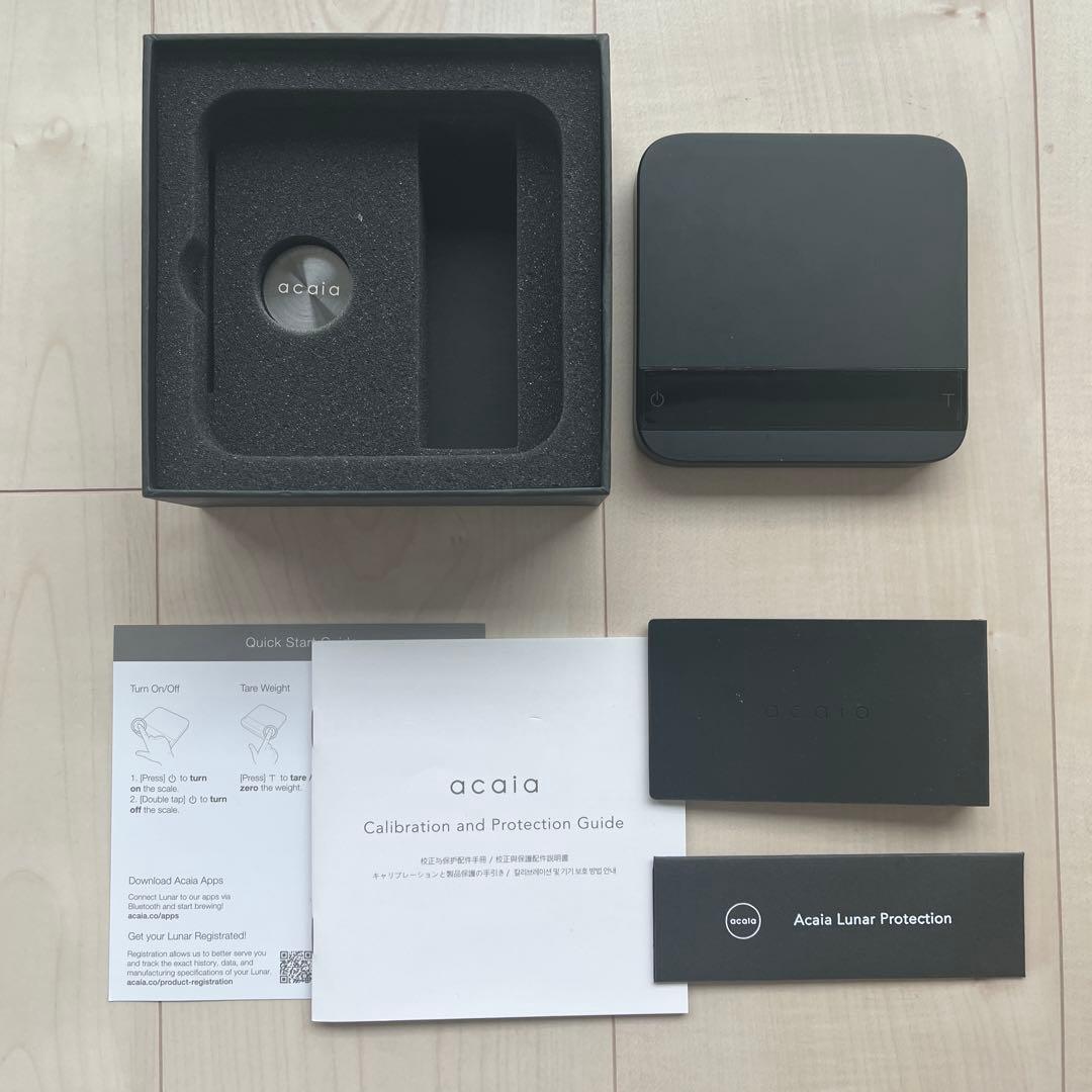【極美品】acaia Luar スケール はかり キャリブレーション