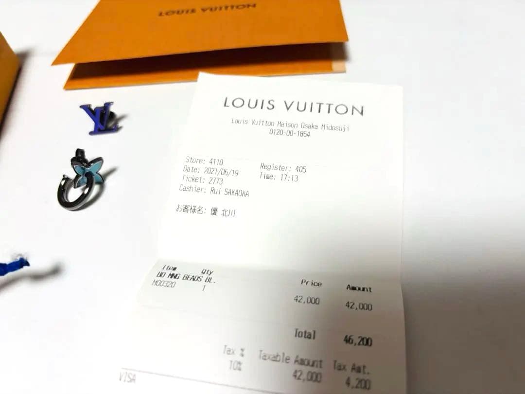 しょー　ルイヴィトン　ピアス　メンズ