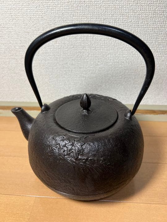 262 南部鉄器　鉄瓶　美品