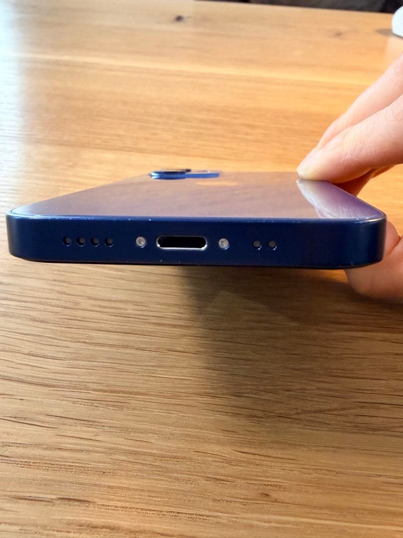 Apple iPhone 12mini 本体 青