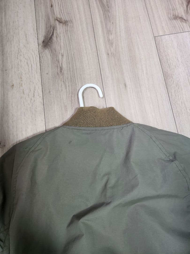 パープルレーベル　THE NORTH FACE MA-1ジャケット L オリーブ