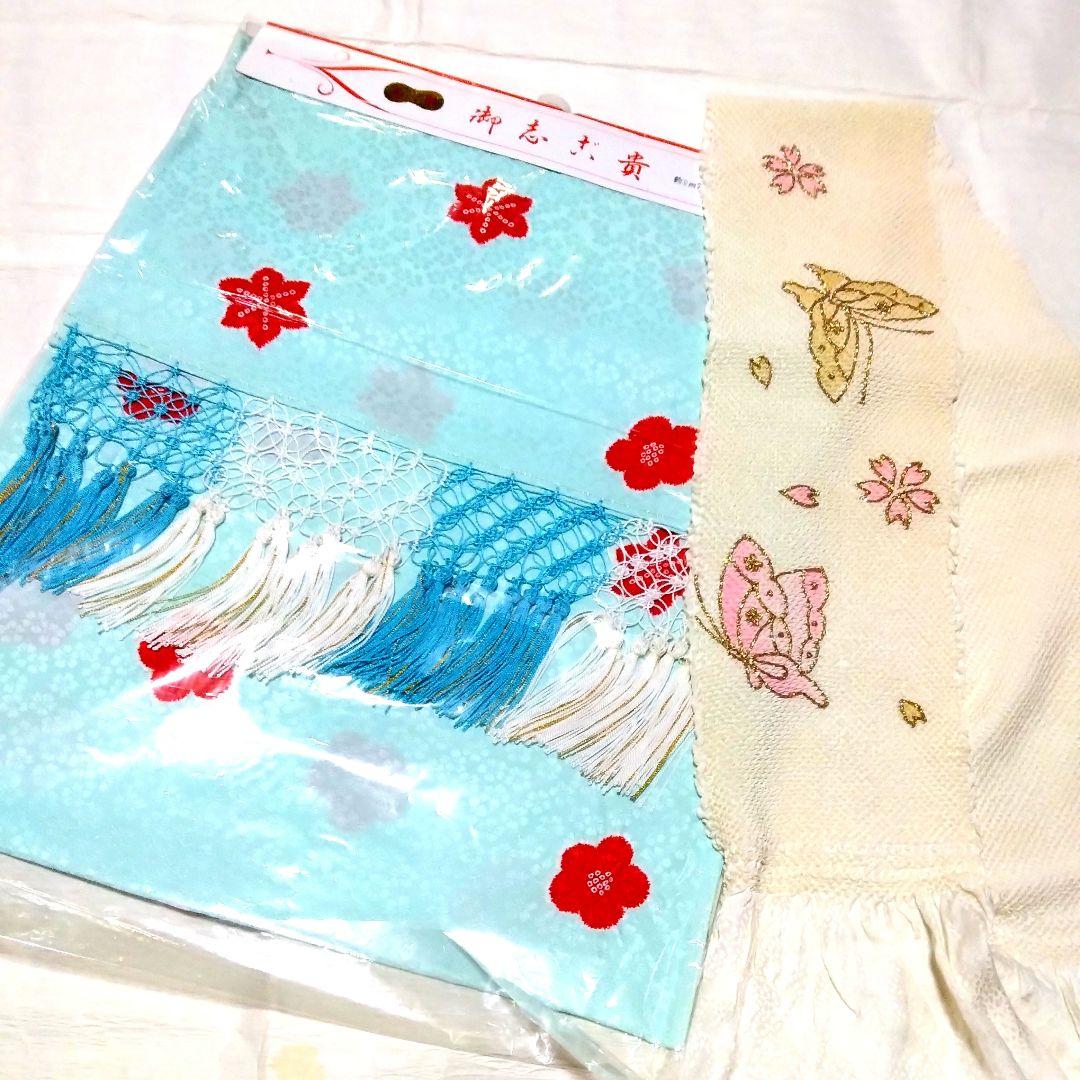 千總☆正絹☆彩り鮮やかな桜尽くし☆伝統＋モダンなテイストの7歳七五三向け祝い着