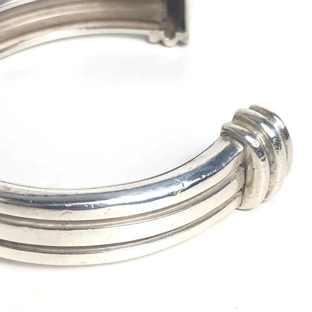 Tiffany ティファニー グルーブド バングル カフ 925 シルバー