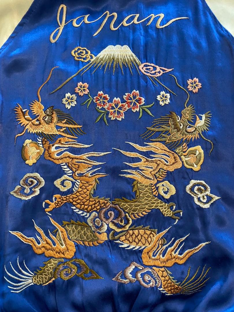 THE FLAT HEAD リバーシブルスカジャン