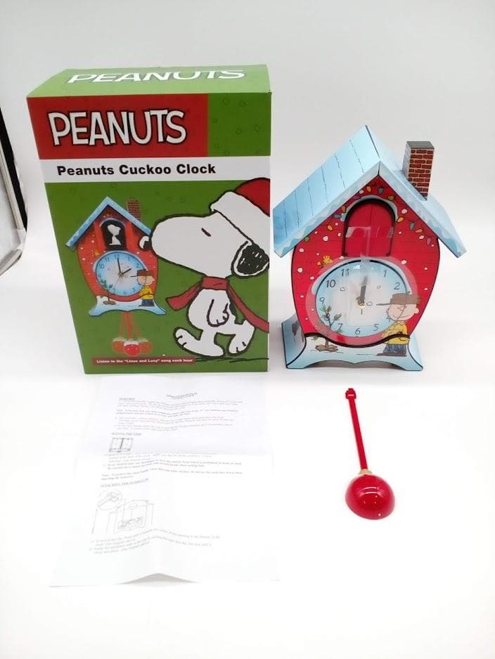 【ラスト1つ 送料無料】スヌーピー カッコウ 時計 ピーナッツ 掛時計 カッコー