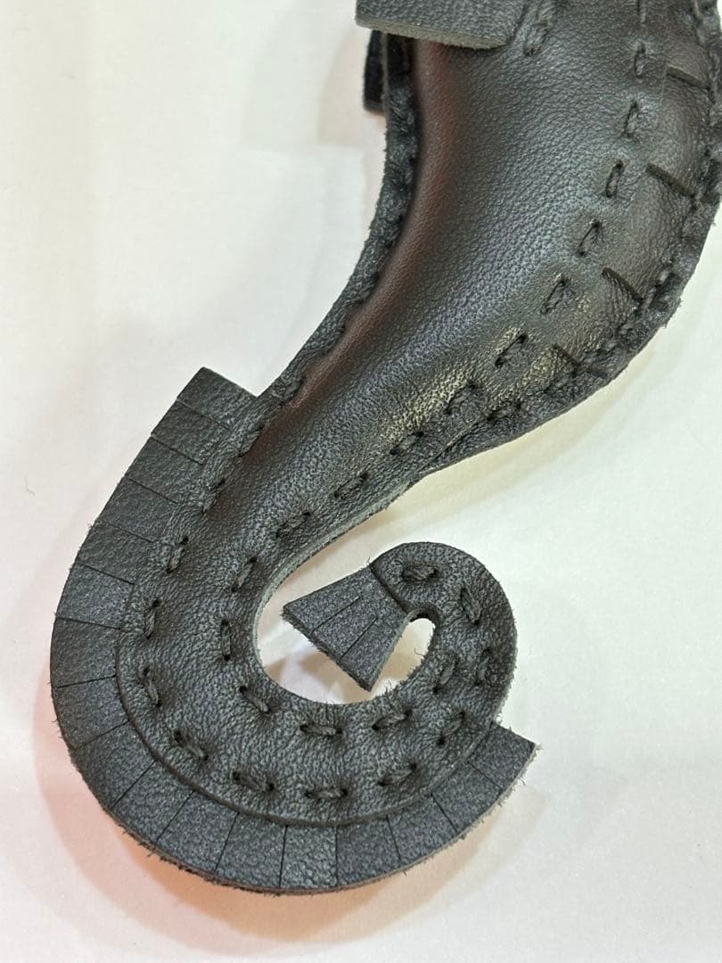 【新品】HERMES イポ タツノオトシゴ チャーム ノワール B刻印 2023