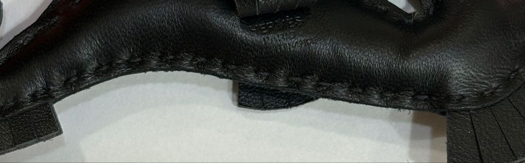 【新品】HERMES イポ タツノオトシゴ チャーム ノワール B刻印 2023