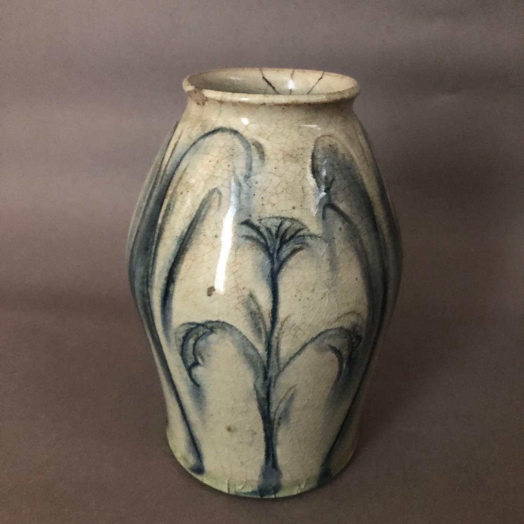 アンティーク小ぶりの壺　骨董