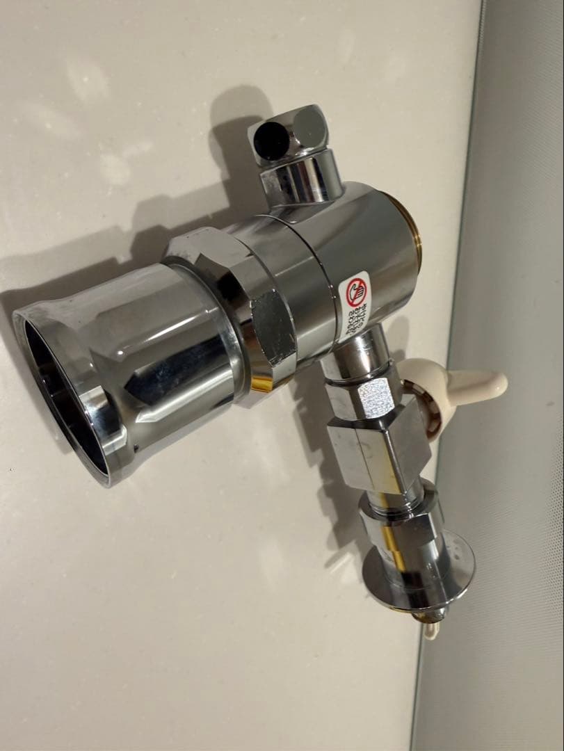 SANEI シングル混合栓用分岐アダプター　B98-AU6 PT3320付き